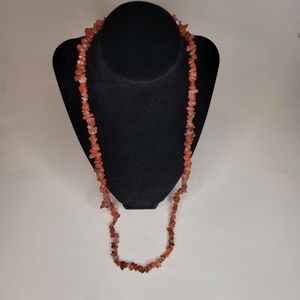 Red Agate Necklace